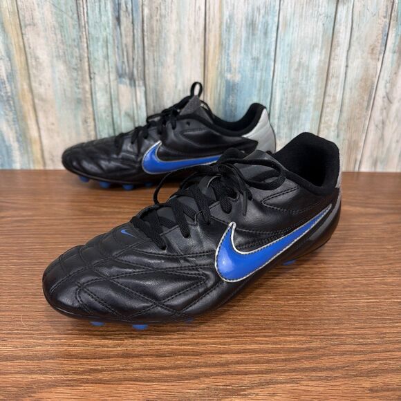 Nike Other - Nike Jr Premier III FG-R Youth Soccer Cleats Size 6Y Womens 7.5 Black 442126-040